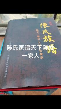 陈氏水竹林家谱:湖广填四川原祖宗十兄弟入川,繁衍三千余族人