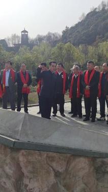 安徽肥东义门陈句容庄后裔来义门陈故里寻根祭祖