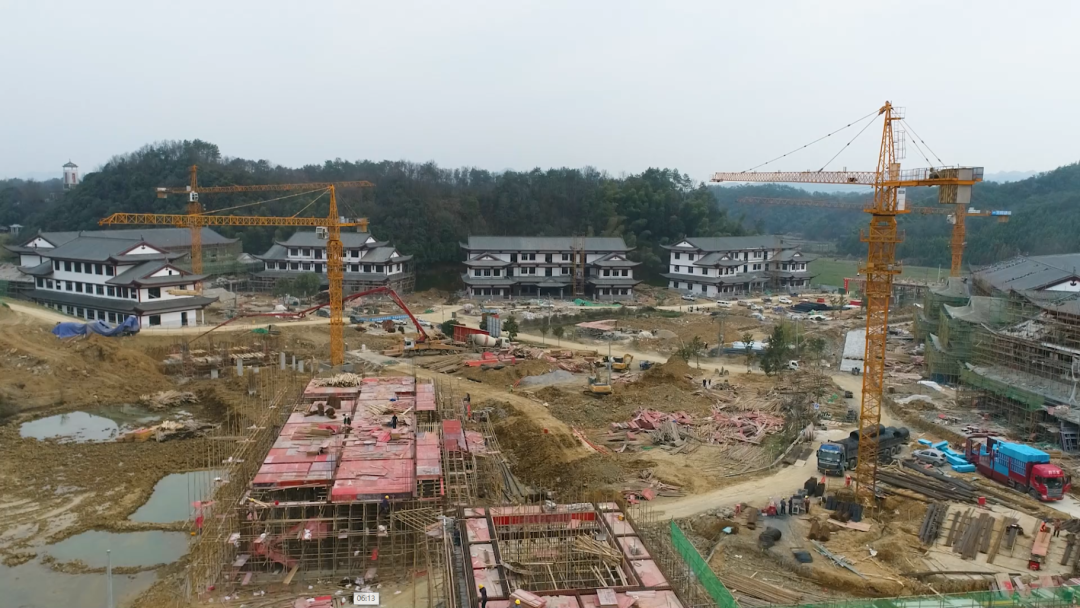 【头条】义门陈文化产业园项目：力争四月底完工 喜迎全市旅发大会