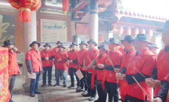 2023年中国南安市大霞美颍川陈氏家族元宵祭祖活动隆重举行