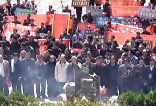 中央电视台《走进义门陈》电视开拍仪式